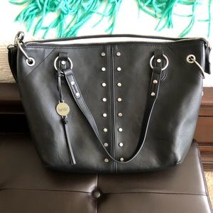 Nicole Miller Black Handbag